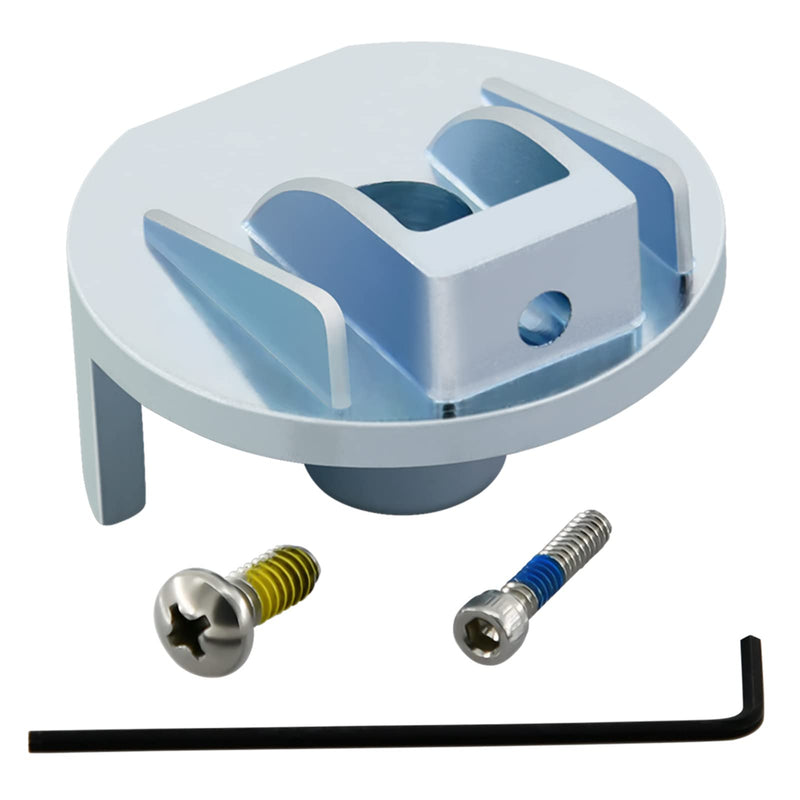 Replacement (116653) for Moen Posi-Temp Shower Handle Adpter Kit, Metal Chrome