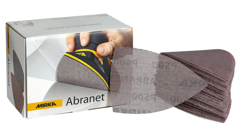 Mirka Abranet Delta Triangle Net Disc 4x6x6 inch Grit 120 Sanding Discs