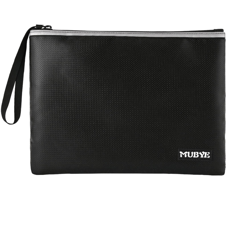 Fireproof Waterproof Money Document Bag - Safe Zipper Bags with Reflective Strip, Fire & Water Proof Storage Organizer Pouch for A4 Important Documents Holder,File,Cash,Passport,Tablet (13.4" x 9.8") 13.4" x 9.8"