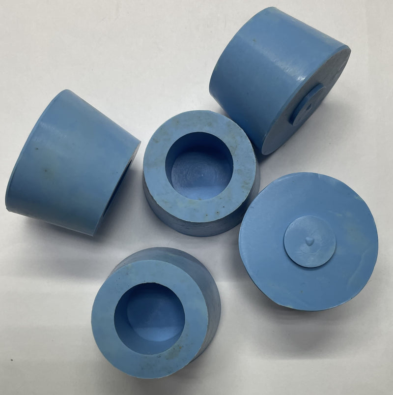 dexierp Protection Force for 7/8" 22mm (Pack of 8) Round OD Tubing End Chair Leg Stick Ferrule Furniture Feet Rubber Cap Cup Pad Cover Floor Plug Protectors 22mm(7/8")