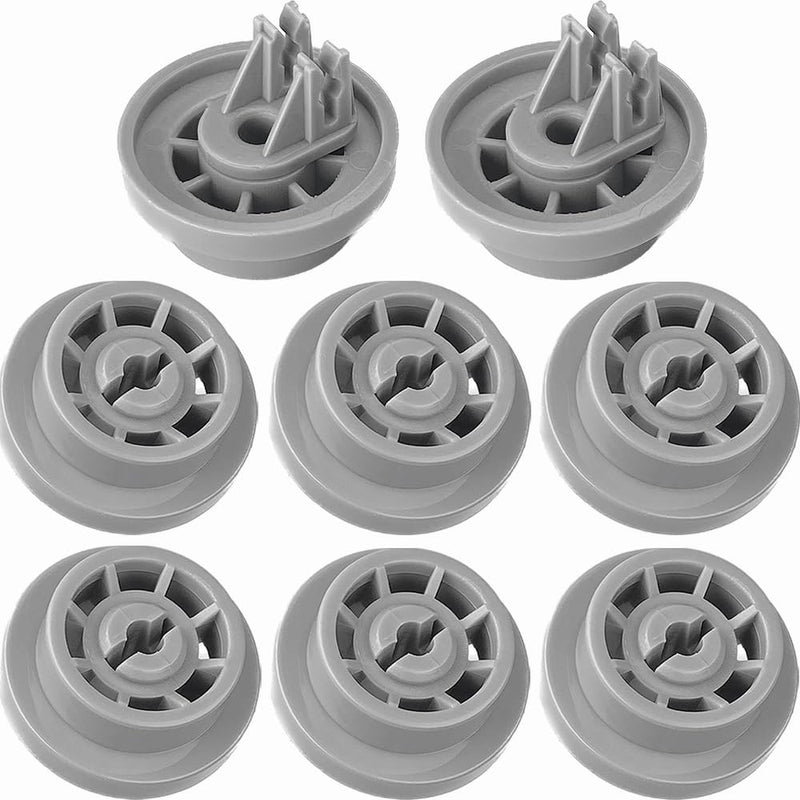 DD66-00023A DD61-00222A Dishwasher Wheels Lower Upper Rack Roller (4-Pack) - Compatible Replacement for Samsung Dishwasher 4