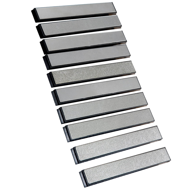 Value pack Diamond Knife Sharpening Stones kit diamond plates Kit Sharpen Knife blades sharp Surface flat Must-haves for Ruixin type sharpeners (#80#200#400#500#600#800#1000#1500#2000#3000) #80#200#400#500#600#800#1000#1500#2000#3000