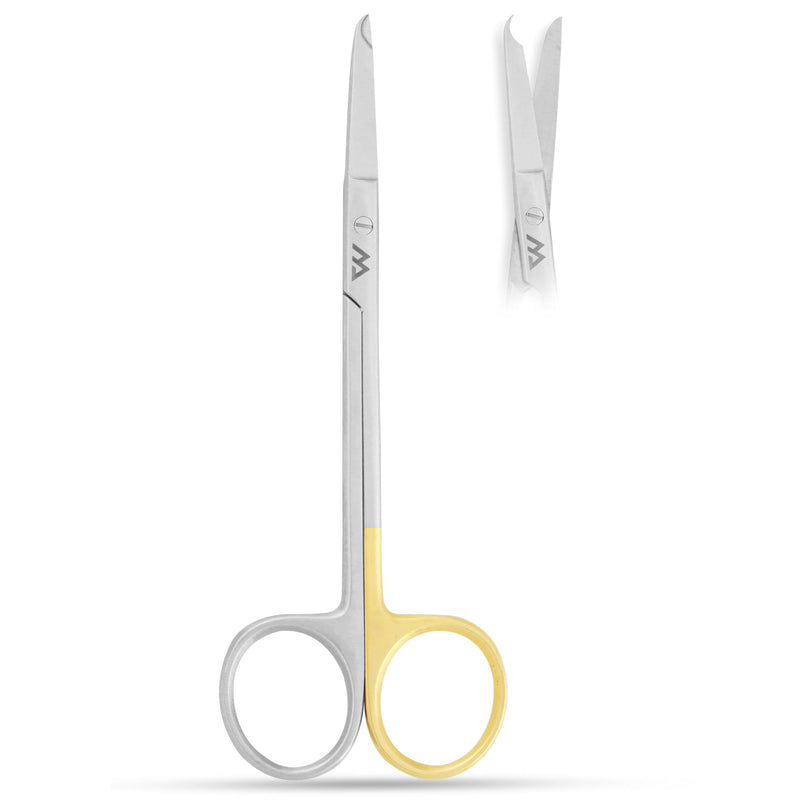 Premium Quality Suture Scissors with Extra Fine Sgarpness (11 CM) 11 CM