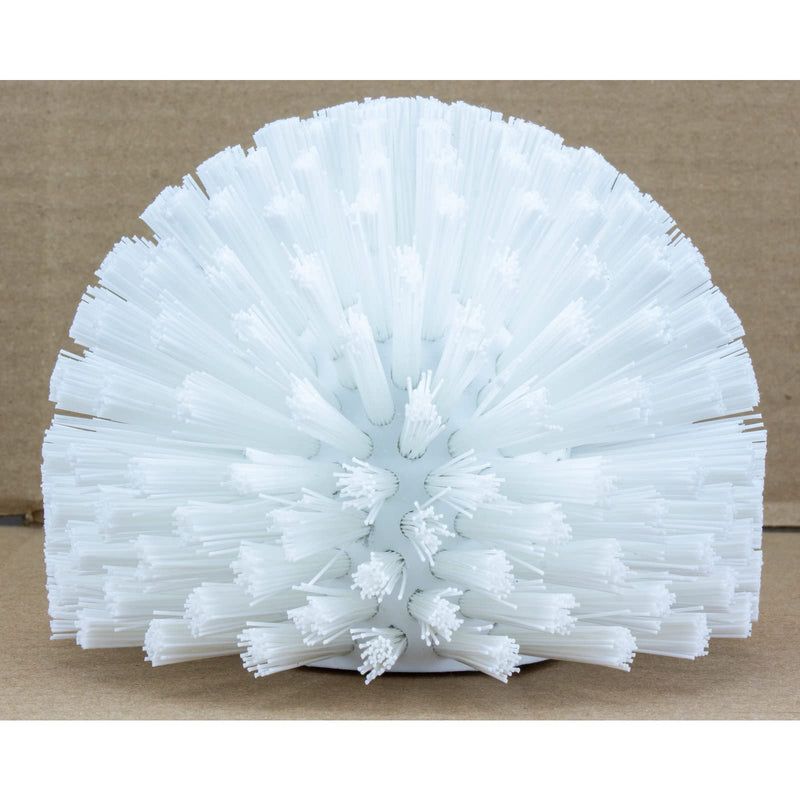 SPARTA Industrial Tank Brush Head Pipe Brush Head, Drain Brush with 3/4" Thread Hole (Handle Not Included) for Commercial Use, Plastic, 5 x 3.9 Inches, White 3.9 x 5 inches 1