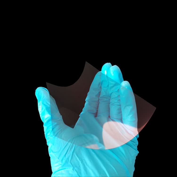 ITO-PET Indium tin Oxide Conductive Film Transparent Optical Materials Resistance 5 ohm/sq (150mm×200mm, 1pcs) 150mm×200mm 1