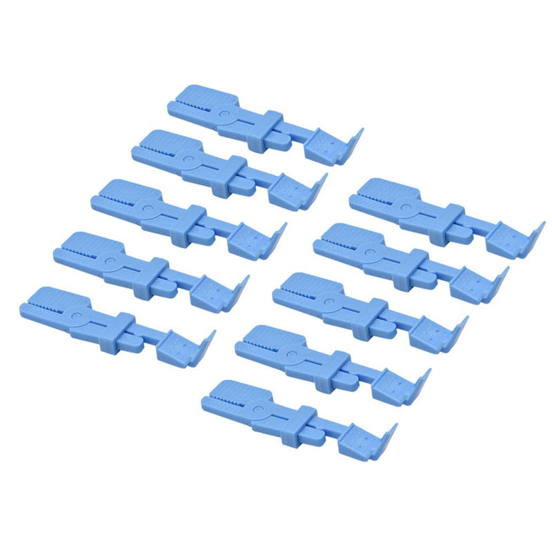 10 PCS Dental X Ray Film Holder, X-Ray Film Radiograph Holder Clip Plastic