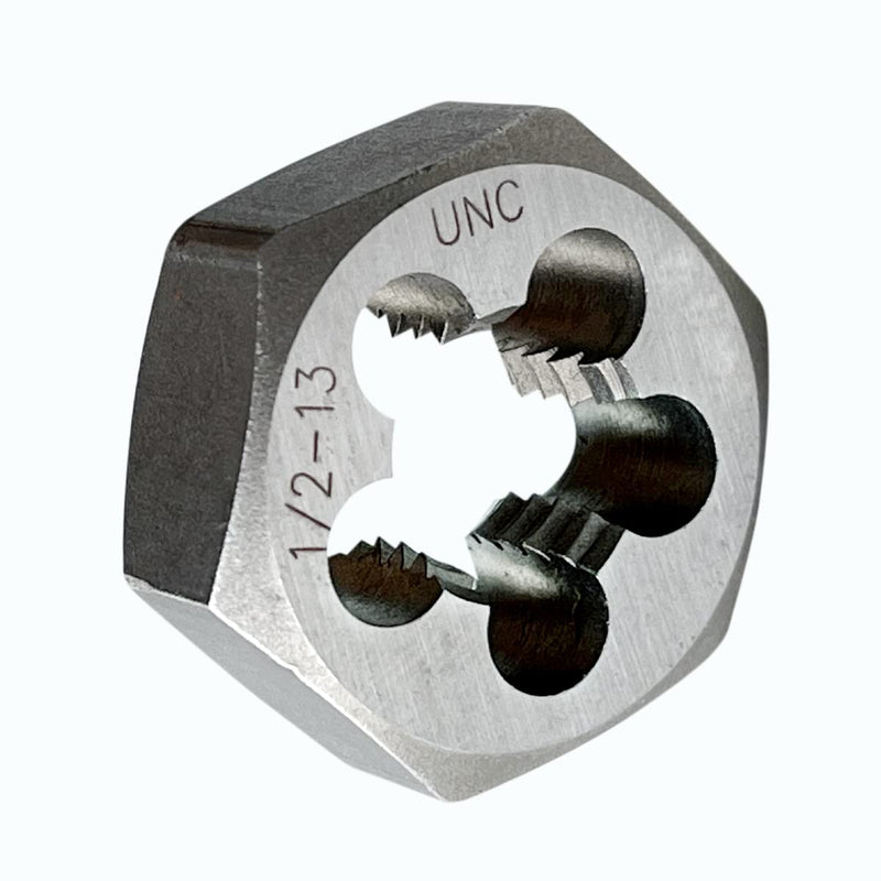 1/2"-13 Hex Die Rethreading Die Thread Die Carton Steel Right Hand 1/2"-13