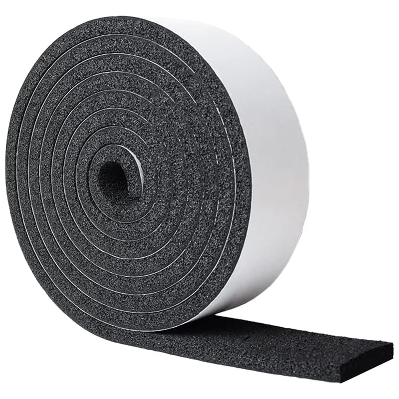 DOBTIM Pipe Insulation Foam Wrap Tape, Self Adhesive with High Resilience for Pipe Insulation Wrap 13 Ft x 3 Inch Wide x 1/2 Inch Thick 3" x 1/2"