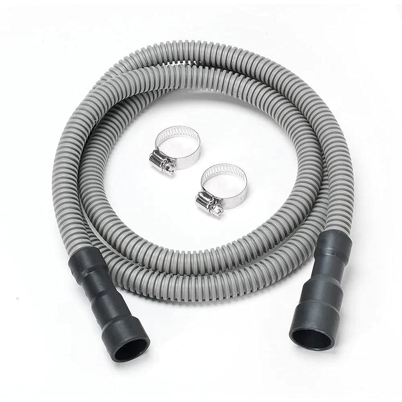 Universal Dishwasher Drain Hose - 12 Foot - Corrugated and Flexible Hose for Installation or Replacement from Kelaro