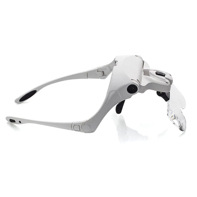 Adjustable 5 Lens Dentist Loupes LED Light Headband Magnifier Glass Dental Magnifier Surgery Binocular Glass 1.0X 1.5X 2.0X 2.5X 3.5X
