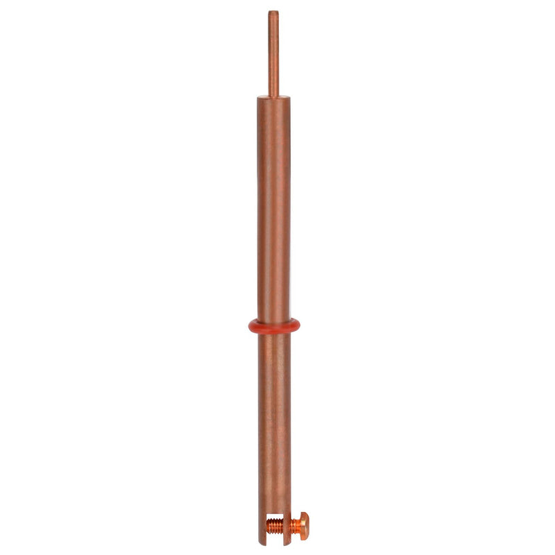 stonylab Copper Electrode Holder, All-Cu Clamp, 0.1-3mm Clampable Thickness, GDMS Tested for Electrochemistry