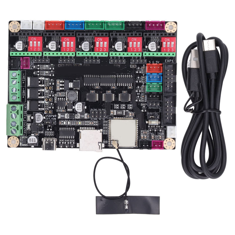 YWBL-WH ESP32 3D Printer Motherboard 32 Bit Control Board Kit 520Kb 8192K Flash 3D Printer Parts