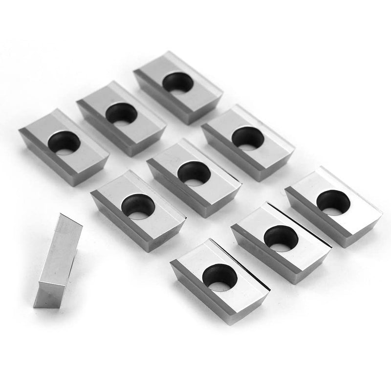 OSCARBIDE Carbide Inserts APKT1604 PDFR Milling Inserts 10Pcs for Aluminum | APKT Style Cutters | Face Milling Aluminum | High Speed & Smooth Finish | Sharp Cutting Edges | Wear-Resistant PVD Coated