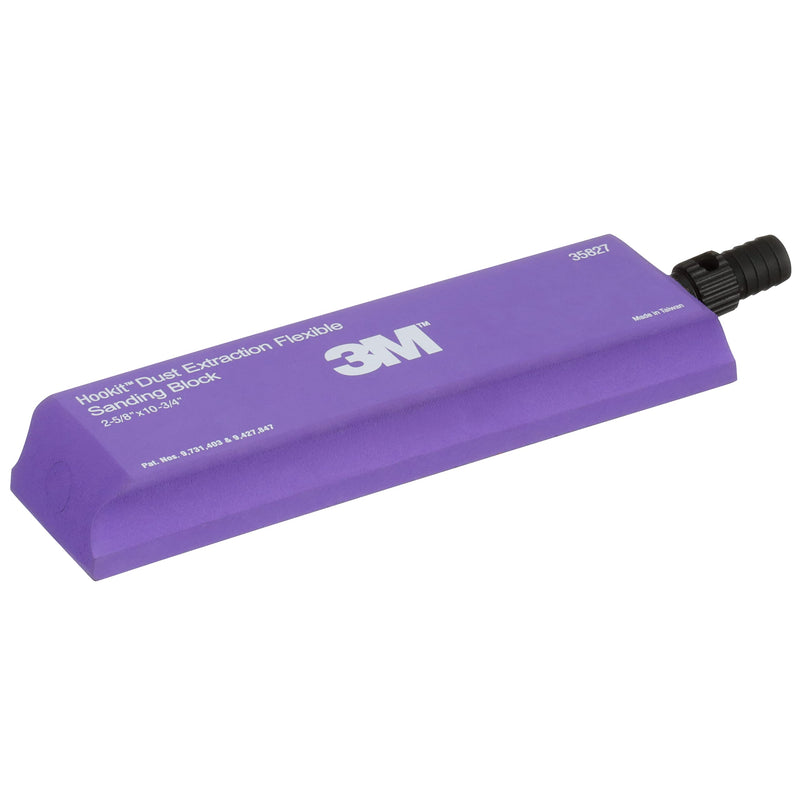 3M™ Hookit™ Dust Extraction Flexible Sanding Block 35827, 273 mm x 67 mm Flat