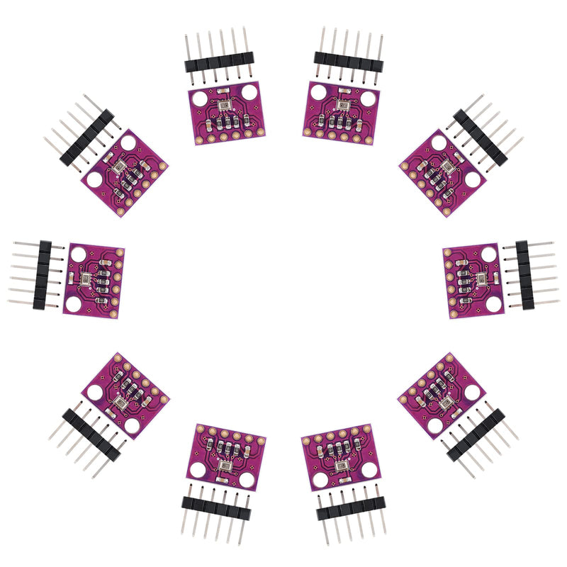 GY-BMP280 Atmospheric Pressure Sensor Module, Digital Atmospheric air Pressure Sensor High Precision BMP280 Arduino Pressure Sensor Replaces BMP180 Digital Interface IIC or SPI. (10PCS)