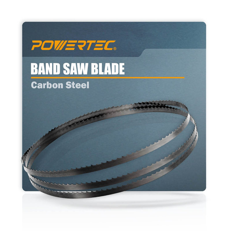 POWERTEC 93-1/2 Inch Bandsaw Blades, 1/4" x 6 TPI Band Saw Blades for Delta, Grizzly, Rikon, Sears Craftsman, Jet, Shop Fox and Rockwell 14" Band Saw for Woodworking, 1 Pack (13112V) 93-1/2 inch x 1/4" x 6 TPI