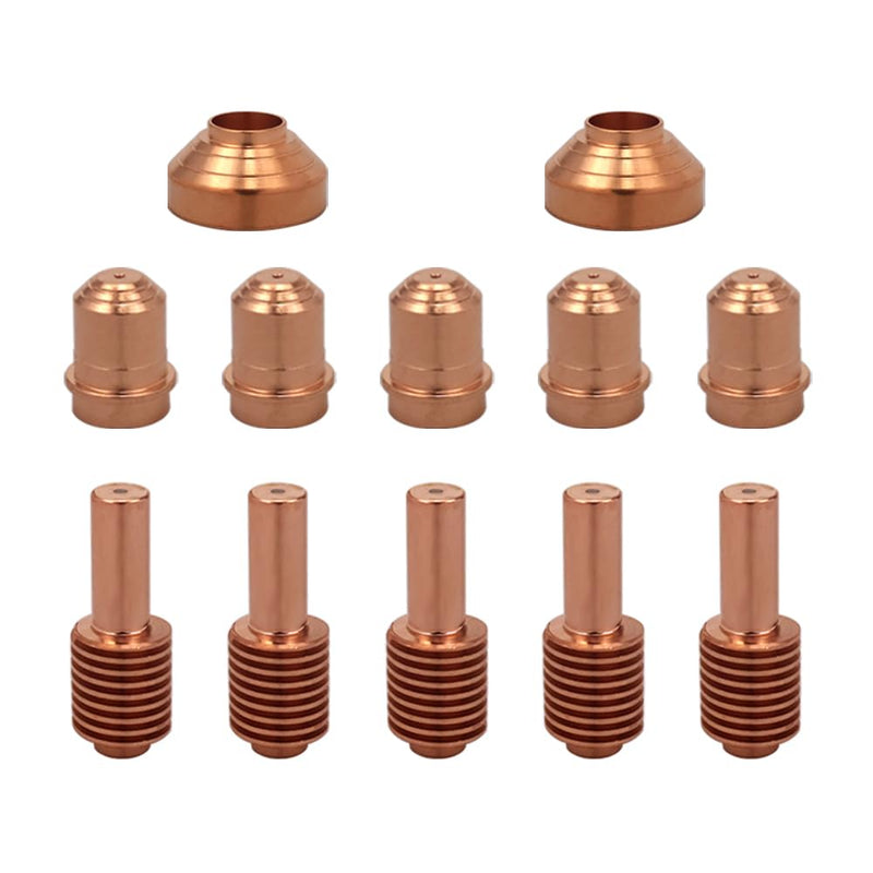 420117 Nozzles 5pcs & 420120 Electrodes 5pcs & 420115 Shields 2pcs Fit 30XP Cutting Torch Plasma Consumables