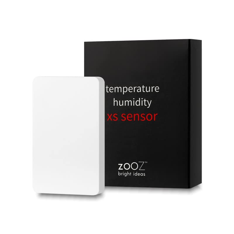Zooz 700 Series Z-Wave Plus Temperature | Humidity XS Sensor ZSE44. Hub Required (Sold Separately). Compatible with SmartThings, Hubitat, and Home Assistant (Z-Wave JS).