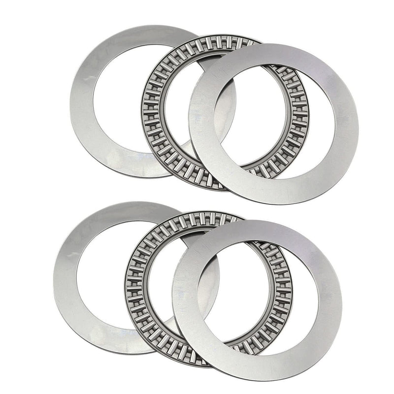 2 Sets AXK5578 Thrust Needle Roller Bearings with Washers 55mm Bore 78mm OD 5mm Width (2 x Bearings + 4 x Washers) 2