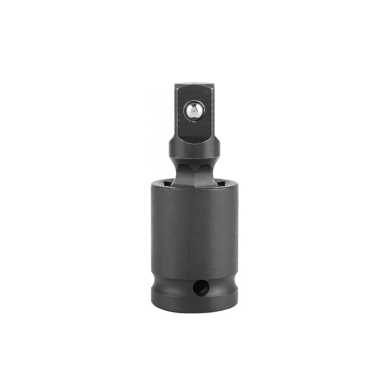 3/8" Universal Joint Swivel Socket Adapter, Black Impact Socket Extension, CR-V Steel 1 3/8