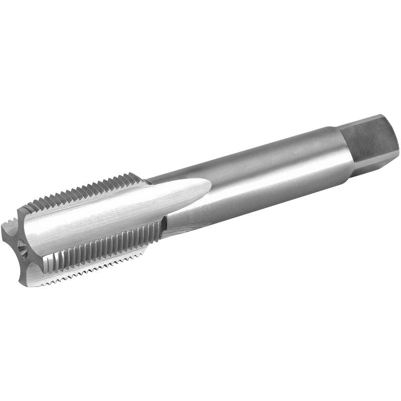 Burkit 1-1/2"-12 UNF Thread Tap Right Hand, HSS 1-1/2 x 12 UNF Straight Fluted Machine Tap