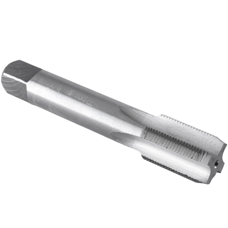 Burkit 7/8"-18 UN Thread Tap Left Hand, HSS 7/8 x 18 UN Straight Fluted Machine Tap