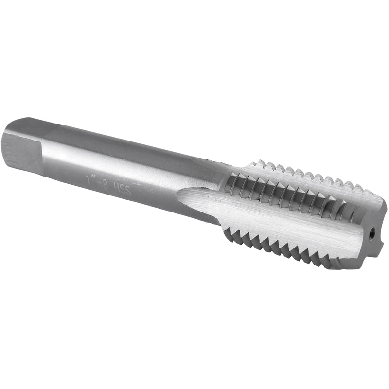 Burkit 1"-8 UNC Thread Tap Right Hand, HSS 1" x 8 UNC Straight Fluted Machine Tap