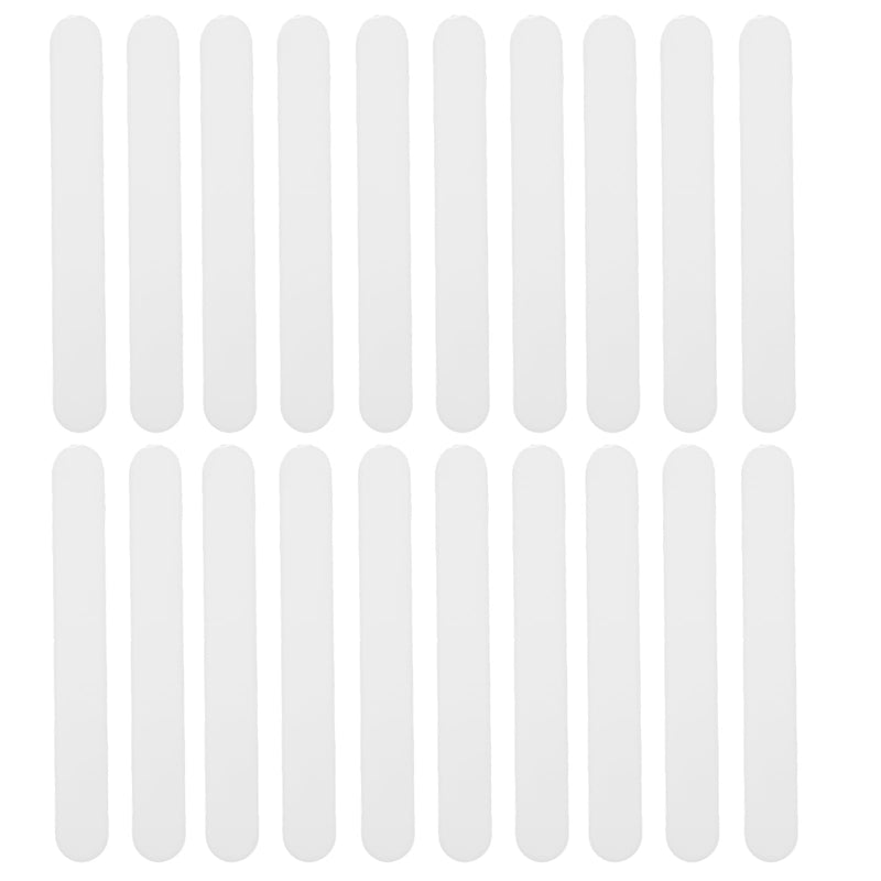 ibasenice 25pcs Spatula Plastic Depressors Bulk Clinic Depressors Stirring Stick Stir Sticks Pp Stirring Rod Glue Sticks Wood Disposable White
