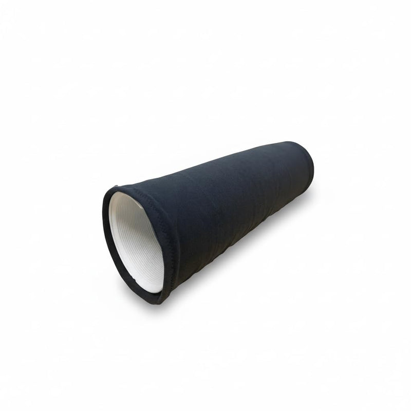 Portable Air Conditioner Exhaust Hose Insulating Cover, Length 63 inches, Dark Grey, Fits Hose from 5 to 6.5 inches Diameter. Lightweight, Flexible, Machine Washable, Keeps Hose Flexible