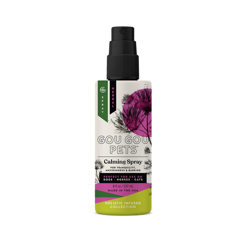 Holistic Natural Derived Calming Pet Spray for Anxiety: Providing Stress Relief: Veterinarian Recommended - Made in USA - 8 oz - PawsPlanet Australia