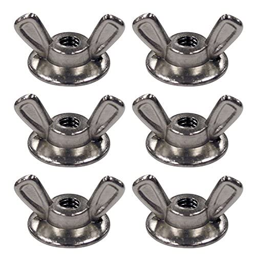 Hurricane Shutter Panel Washered Wingnuts 1/4-20 Wing nut (25) 25