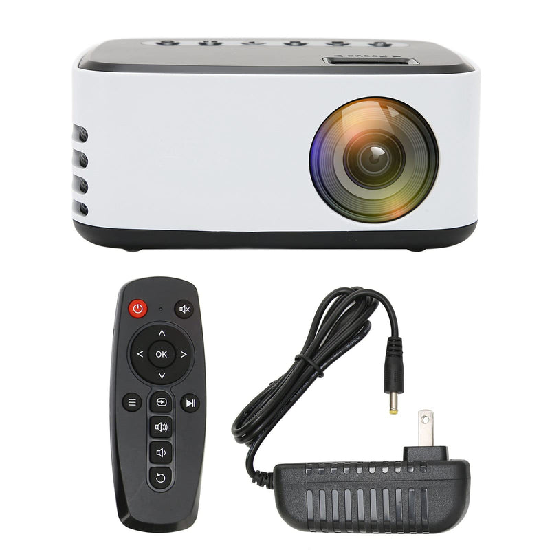Mini Projector, 1080P Full HD Portable Movie Projector Vedio Projector Support Projection Compatible with HDMI, USB, AV, Audio(#2) #2