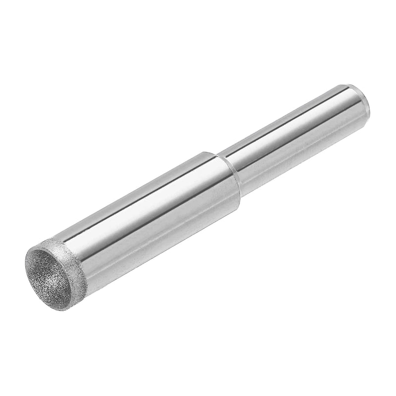 uxcell Diamond Grinding Mounted Point, 8mm 600 Fine Grits Spherical Concave Head Bead Coarse Grinding Bit for Jade Amber Stone Beeswax Glass
