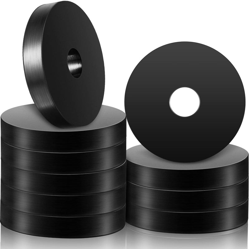 10 Pcs 1 1/2 OD x 3/8 ID x 1/4 Inch Thickness Rubber Spacer Flat Rubber Bushings Neoprene Washers for Screws Bolts Faucet Household Appliances 10 - NewNest Australia