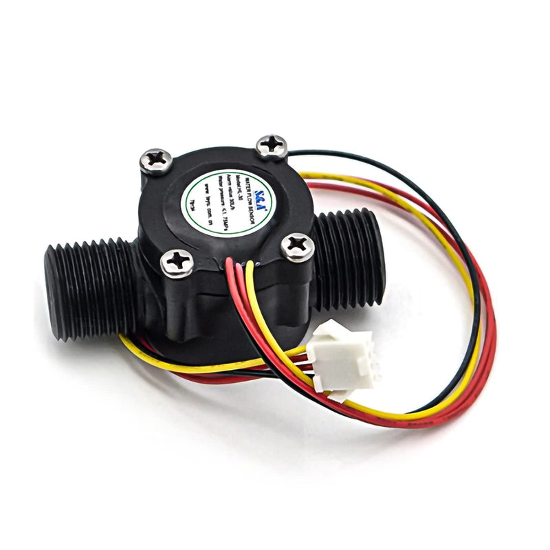 HL-30 G3/4"-3/4" Thread Water Flow Sensor Switch Hall Flow Switch for Booster Pump Water Chiller Water Pump