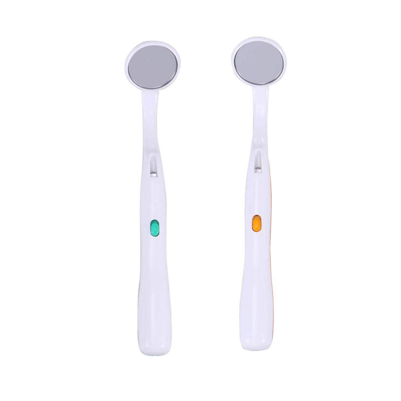 Mirror with Led Light for Teeth Inspection, Anti-Fog Mirror for Oral Care, lighted inspection Tool 5.86 Inch Plastic