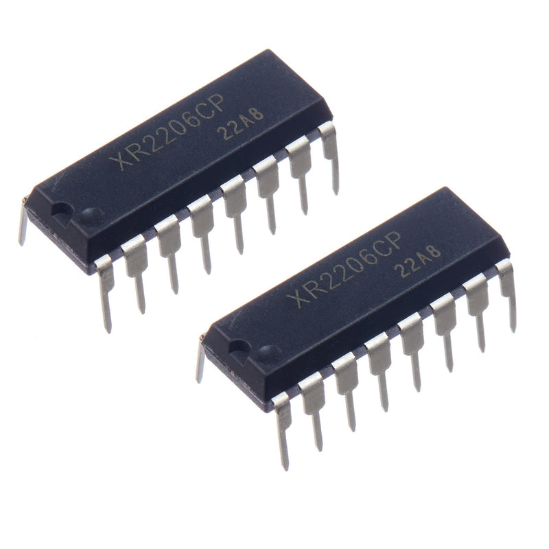 2pcs XR2206CP XR-2206CP 2206CP XR2206P High Current Toroid Inductors Monolithic Function Generator IC Chip,DIP-16