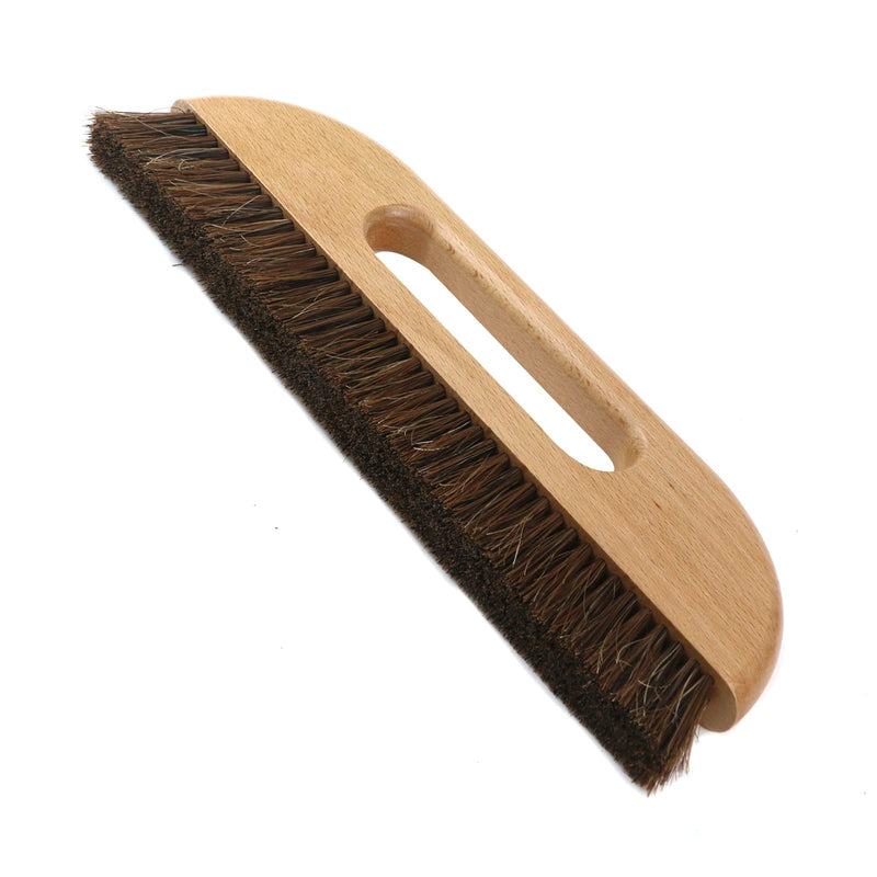 KUMGROT Wallpaper Smoothing Brush Wallpaper Paste Brush Wallpaper Smoothing Tool Horse Hair Wallpaper Brush with Wood Handle 3-row