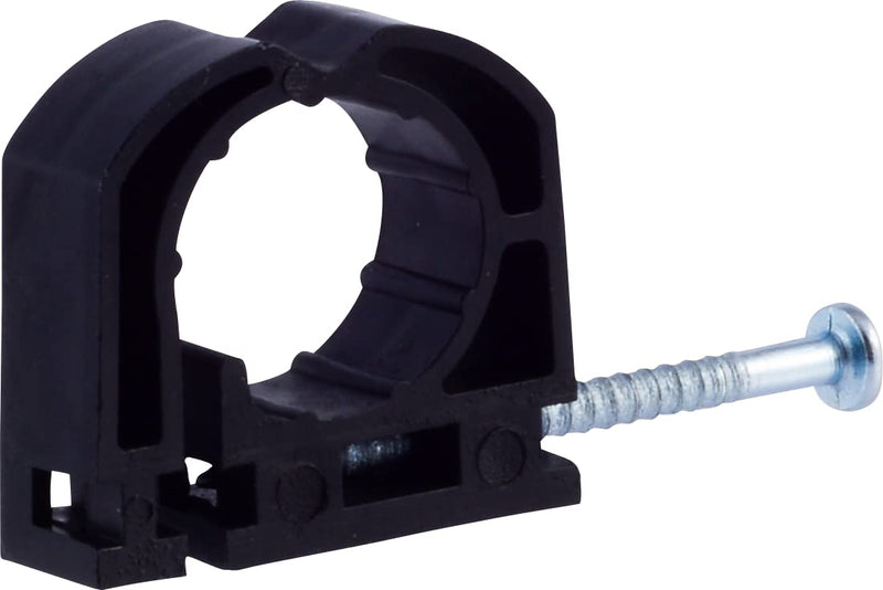 HoldRite 1/2 Inch Full S-Nail Clamp, 10 Pack, Pipe Support, PEX, Copper, CPVC, 181Z10 1/2 in.