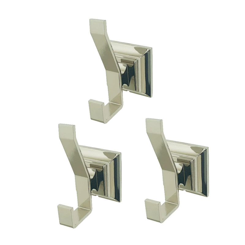 Kingston BAHK6127PN Bathroom Robe Hook/Towel Hook, Polished Nickel