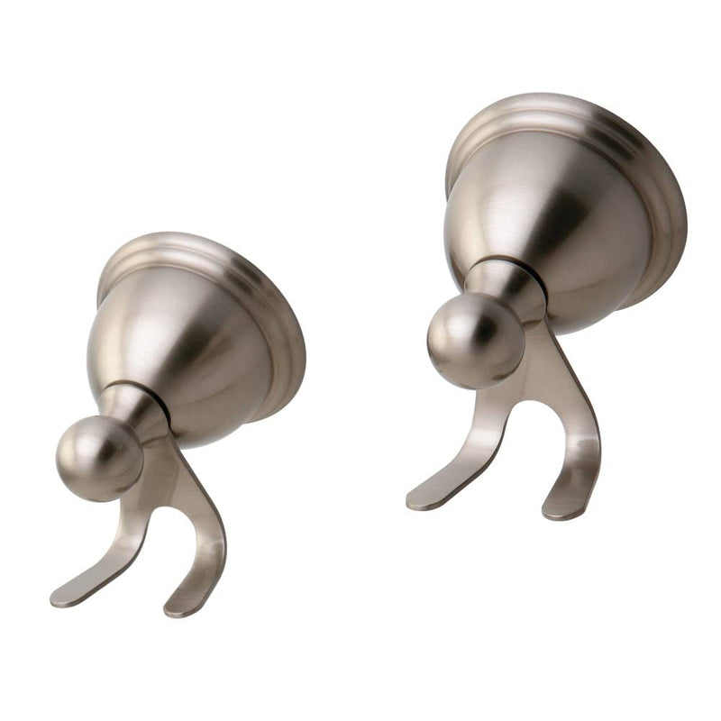 Kingston BAK3967SN Restoration Robe Hook, Brushed Nickel Two(2)