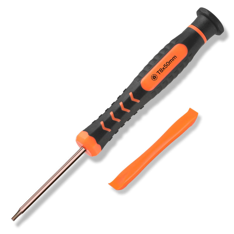 JOREST Single Precision Screwdriver, T8/P5/Y00/T5/T6/T9/T15 Torx Security with a Spudger, Tool for Switch, PS3/4/5, Xbox, Wii, Laptop, Macbook, etc, to Repair, Clean, Replace Parts Torx T8