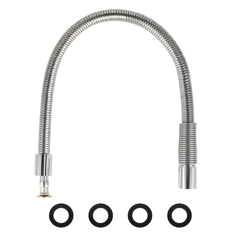TBER Pre rinse Faucet Sprayer Hose Replacement Kit for Commercial Kitchen Sink Faucet, 30 Inch Flexible Stainless Steel Commercial Dish Spray Hose Parts