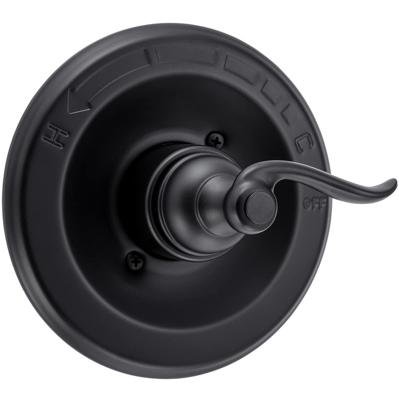 Pressure-Balancing Valve Trim Replacement for D 14 Series, Matte Black