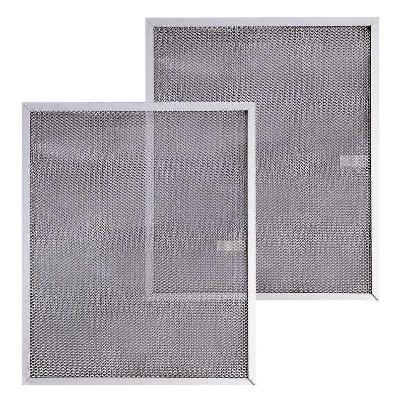 BPS1FA30 Range Hood Filter 11-3/4"X 14-1/4"X 3/8" for 30-Inch Broan Nutone QS1 WS1, Allure Grease Filter, Replaces 99010299,S99010305,AP3378953 Range Hood Filters Replacement Aluminum(2 Pack) Silver-2pcs