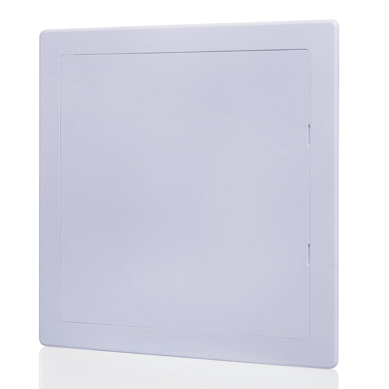 Suteck Plumbing Access Panel for Drywall Ceiling 16 x 16 Inch Reinforced Plastic Wall Access Doors Removable Hinged White 16X16inch