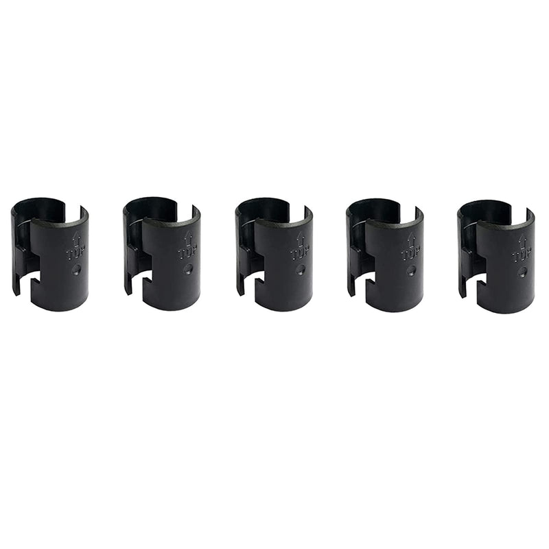 WAFJAMF 10 Pack Wire Shelving Shelf Lock Clips for 1" Post- Shelving Sleeves Replacements for Wire Shelving System