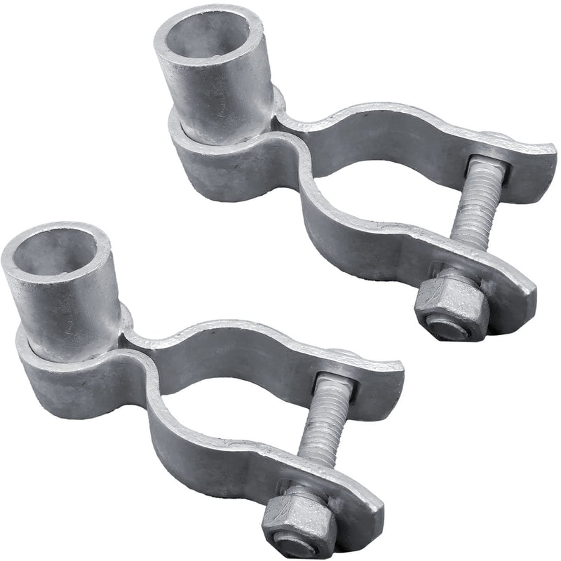 Jake Sales 1-3/8" Chain Kennel Hinge - 2 Pack: Galvanized Steel, Powder Coated, Frame Mount 1-3/8" - 2 Pack