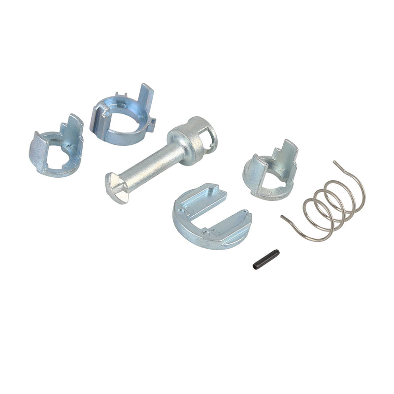 ACROPIX Door Lock Cylinder Repair Kit Fit for BMW X3 - Pack of 2 Silver Tone