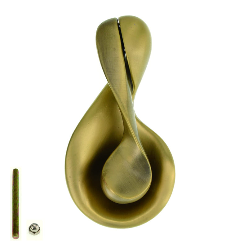 ZhongWang European Minimalist Ball Door Knocker (Antique Brass) Antique Brass
